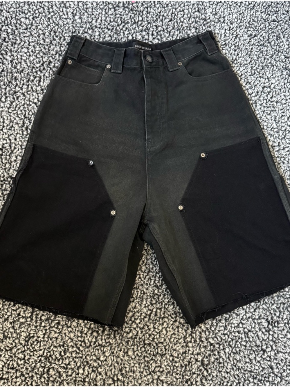 Balenciaga Double Knee Shorts